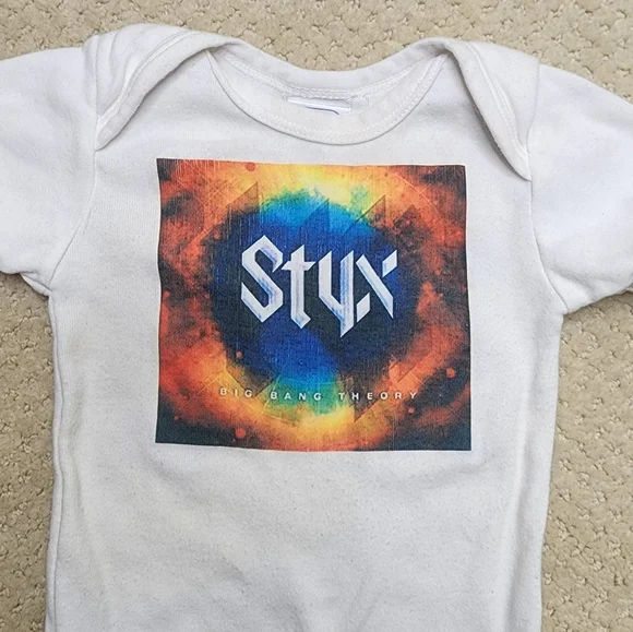 Styx Band Tee Baby Onesie - Picture 2 of 5
